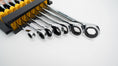 Load image into Gallery viewer, 7pc Anti-Slip Dual Ratcheting Wrench