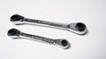 Load image into Gallery viewer, 2pc 8-in-1 SAE/MM Double-box Ratcheting Wrench Set